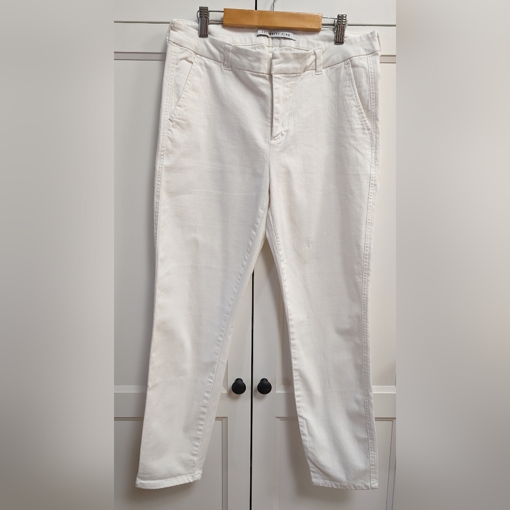 Ankle Dress Pants - White - Size 8